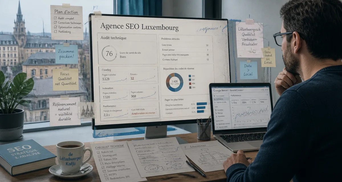 agence seo luxembourg consultant audit