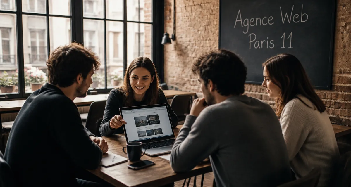 agence web paris 11ème équipe coworking