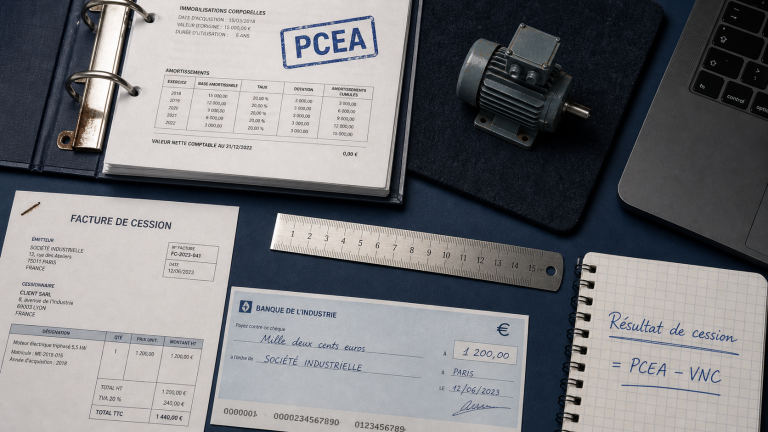 PCEA comptabilité pour cession d’actifs : résultat de cession et VNC