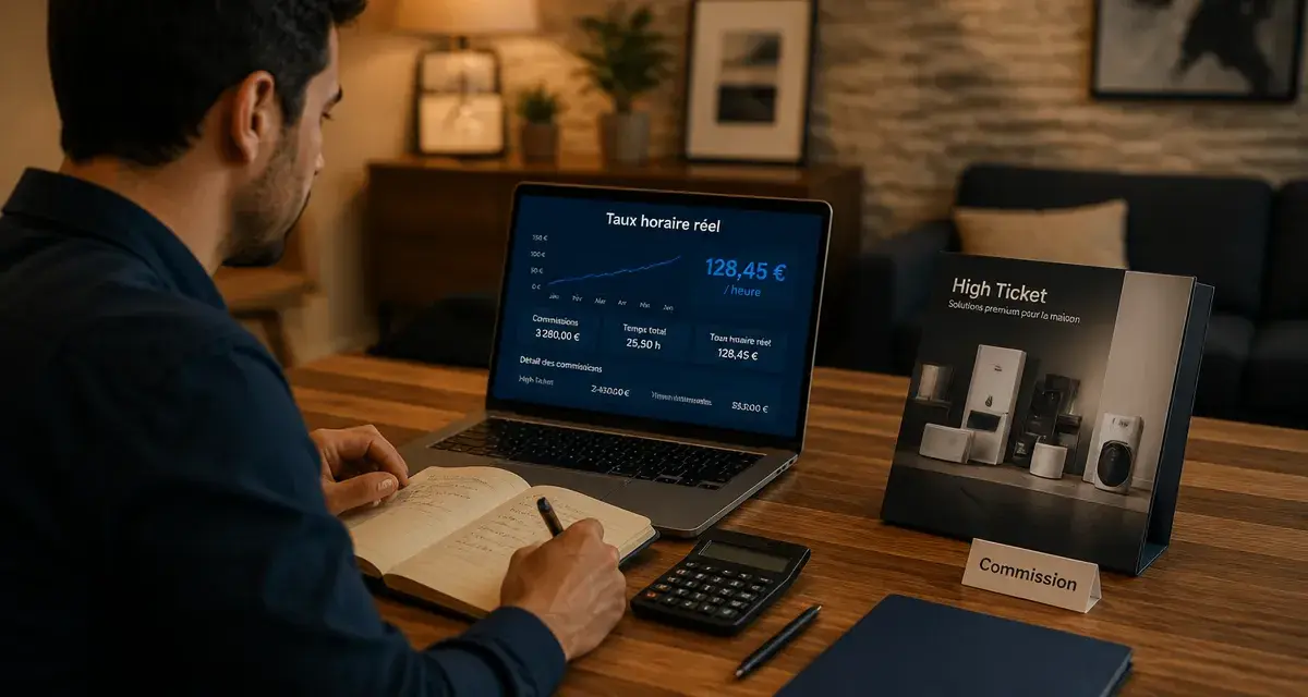 Conseiller VDI : vente à domicile qui rapporte le plus, commissions et taux horaire réel