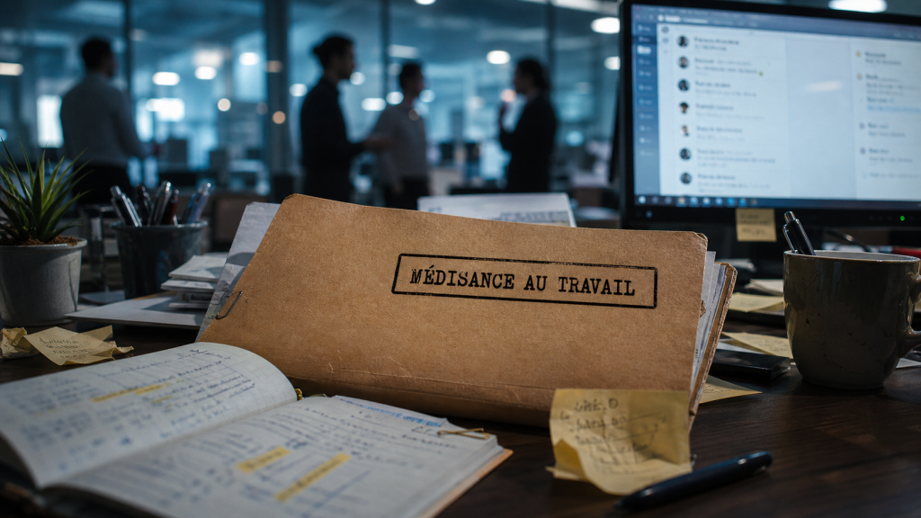 Collègue qui critique dans le dos au travail : rumeur et isolement
