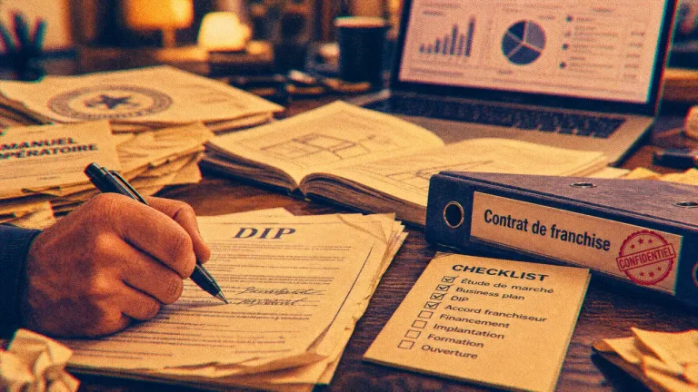 Comment créer une franchise : DIP, concept testable et contrat de franchise