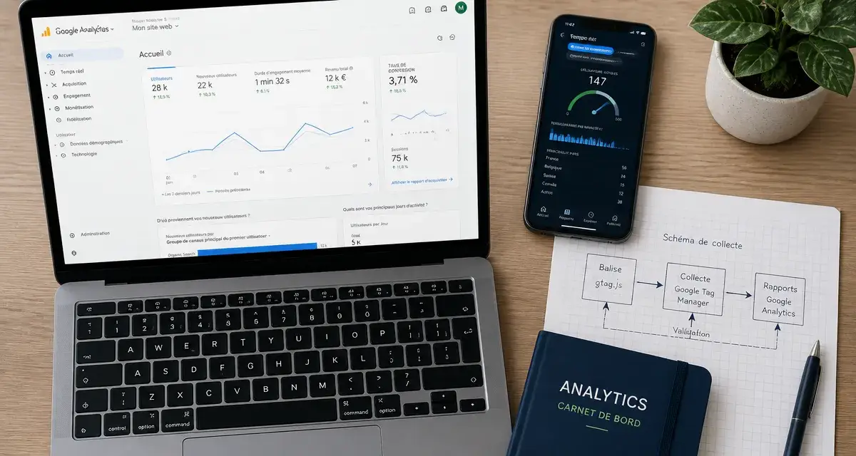 Comment utiliser Google Analytics : installer et piloter les données, temps réel et conversions