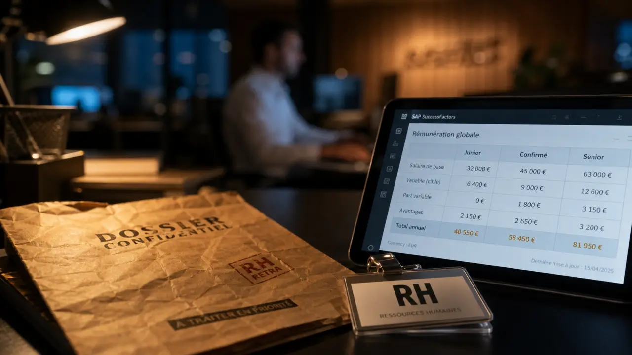 Consultant SAP salaire : fourchettes 35 000 € à 80 000 €