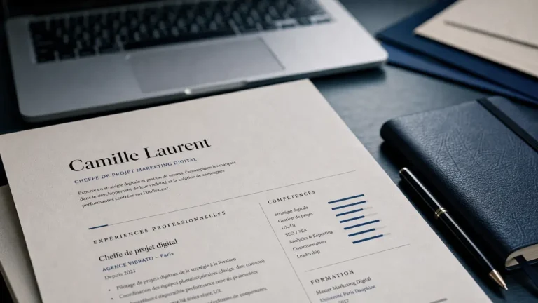 CV sans photo : compétences mises en avant sans portrait