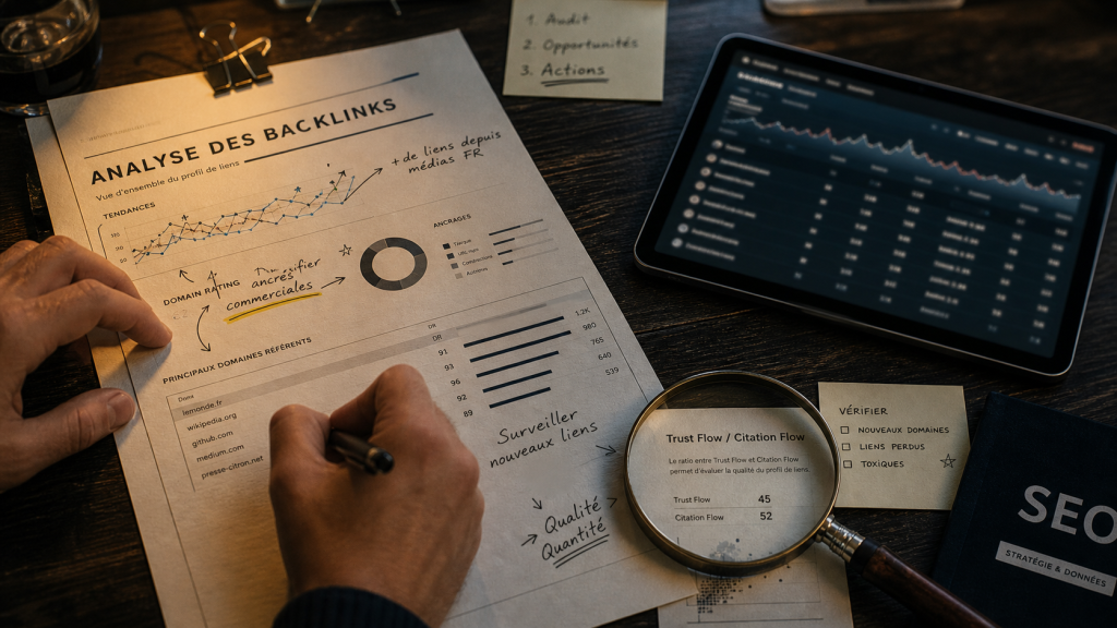 Outil backlinks : Trust Flow et liens toxiques, prix