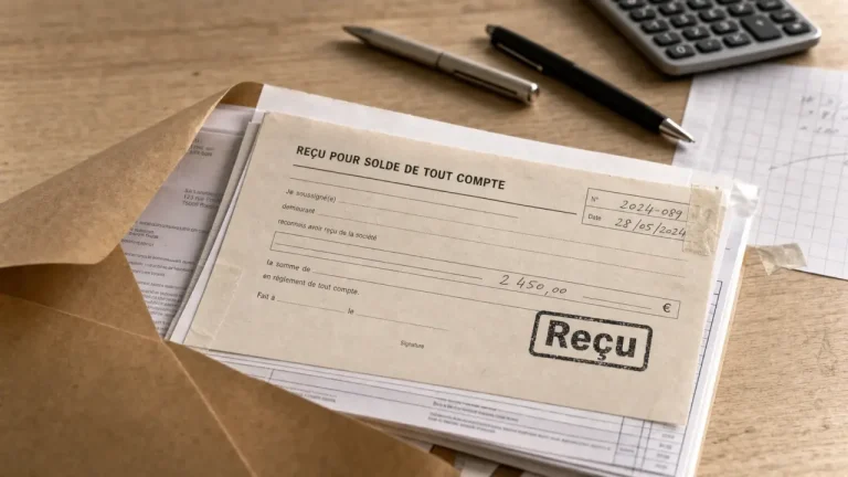 Solde de tout compte def : documents, reçu et contestation