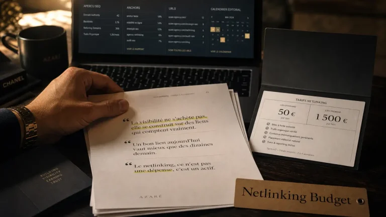 Tarif netlinking de 50 € à 1 500 € : prix netlinking