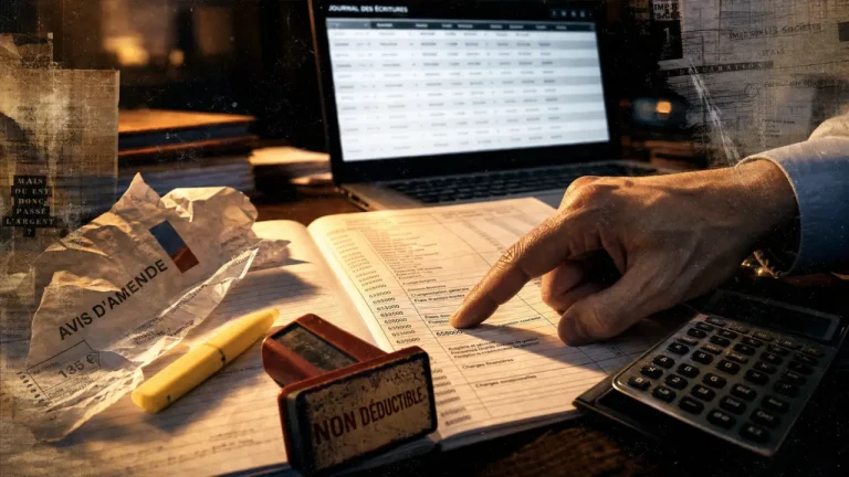 Compte comptable amende : 658000, 1514 ou 4551