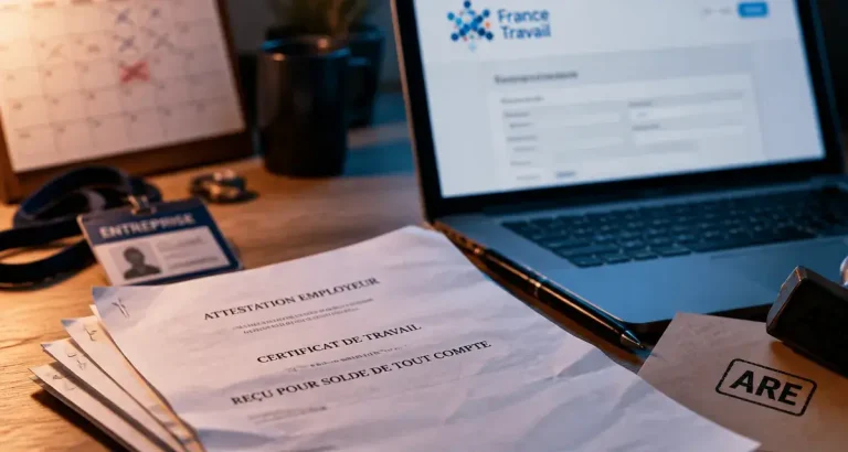 Fin CDD droit chomage, démarches France Travail