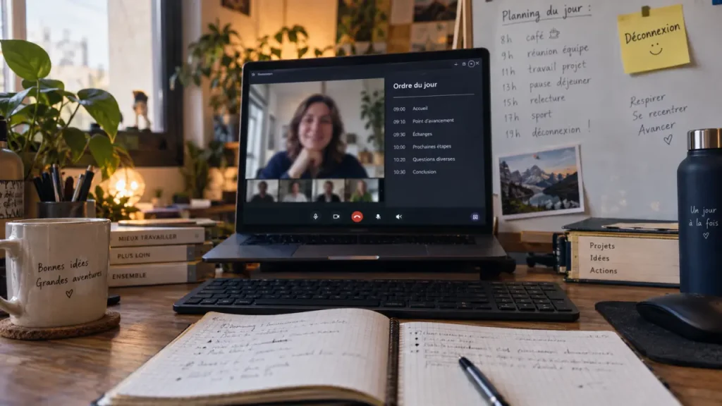 Formation télétravail : autonomie et lien d’équipe en visio