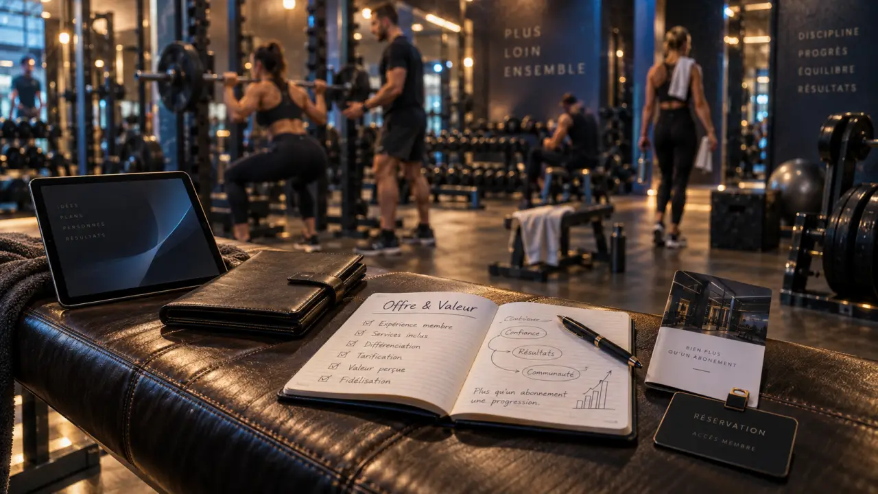 Stratégie commerciale club de fitness : essais et fidélisation au club