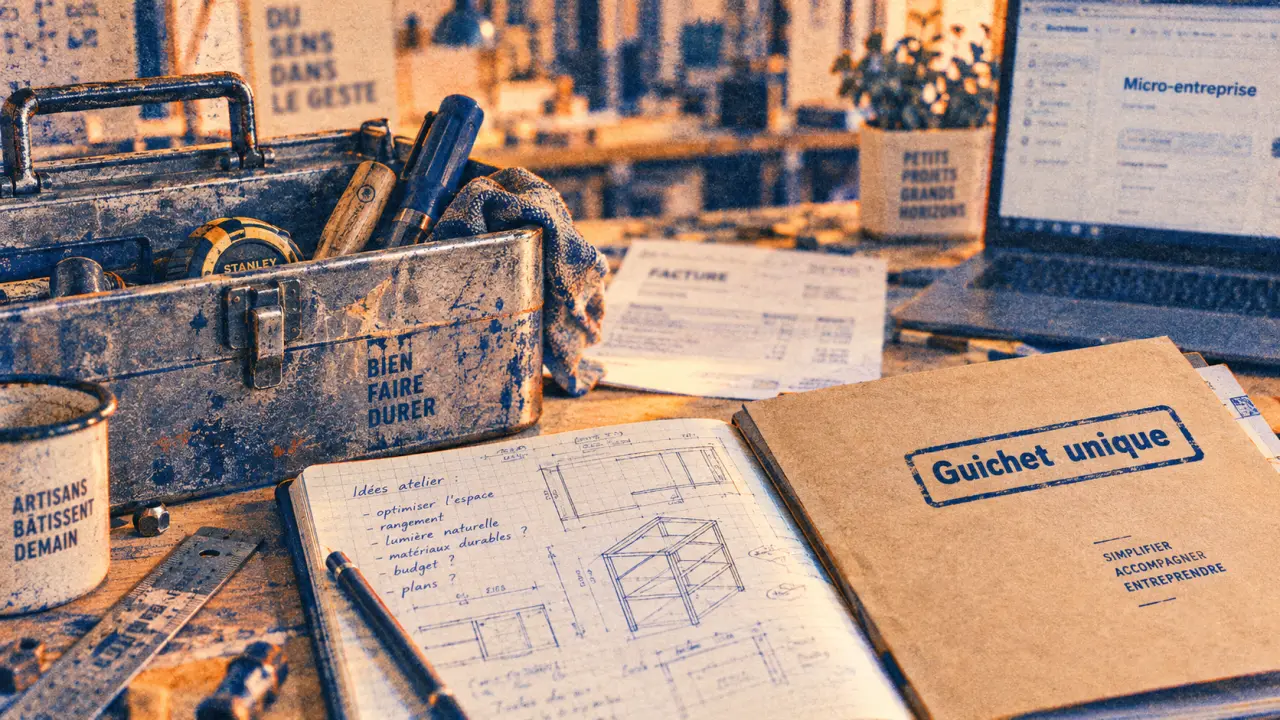 Entre auto entrepreneur artisan : achat matériel, statut simple mais pénalisant