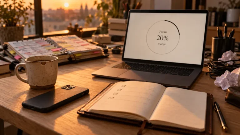 Gagner en productivité : focus 20% marge au travail