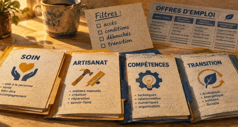 Idée reconversion professionnelle : 4 critères concrets
