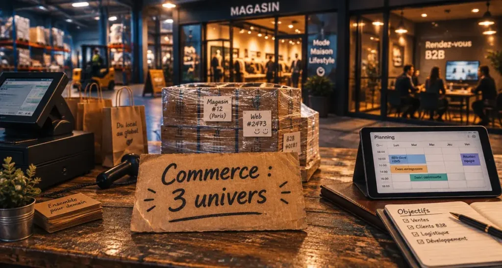 Métier dans le commerce : magasin, logistique ou B2B